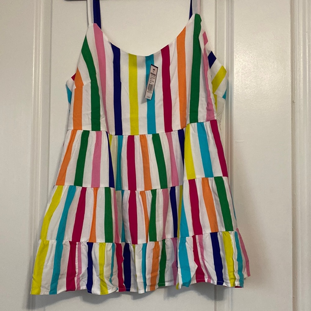 Plus size tier top
